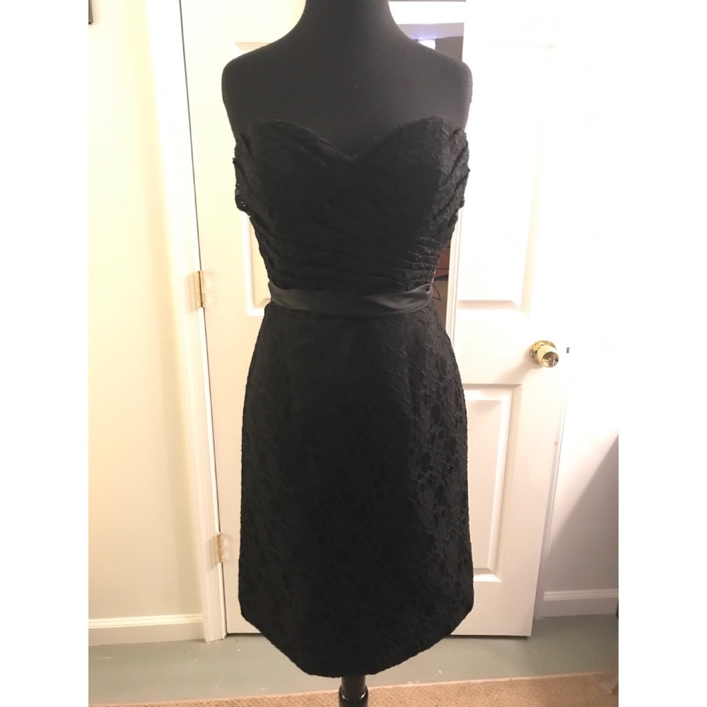 Black Lace Cocktail Dress